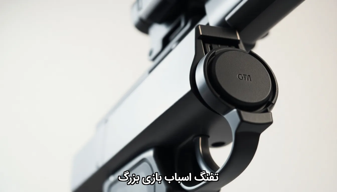 تفنگ اسباب بازی بزرگ