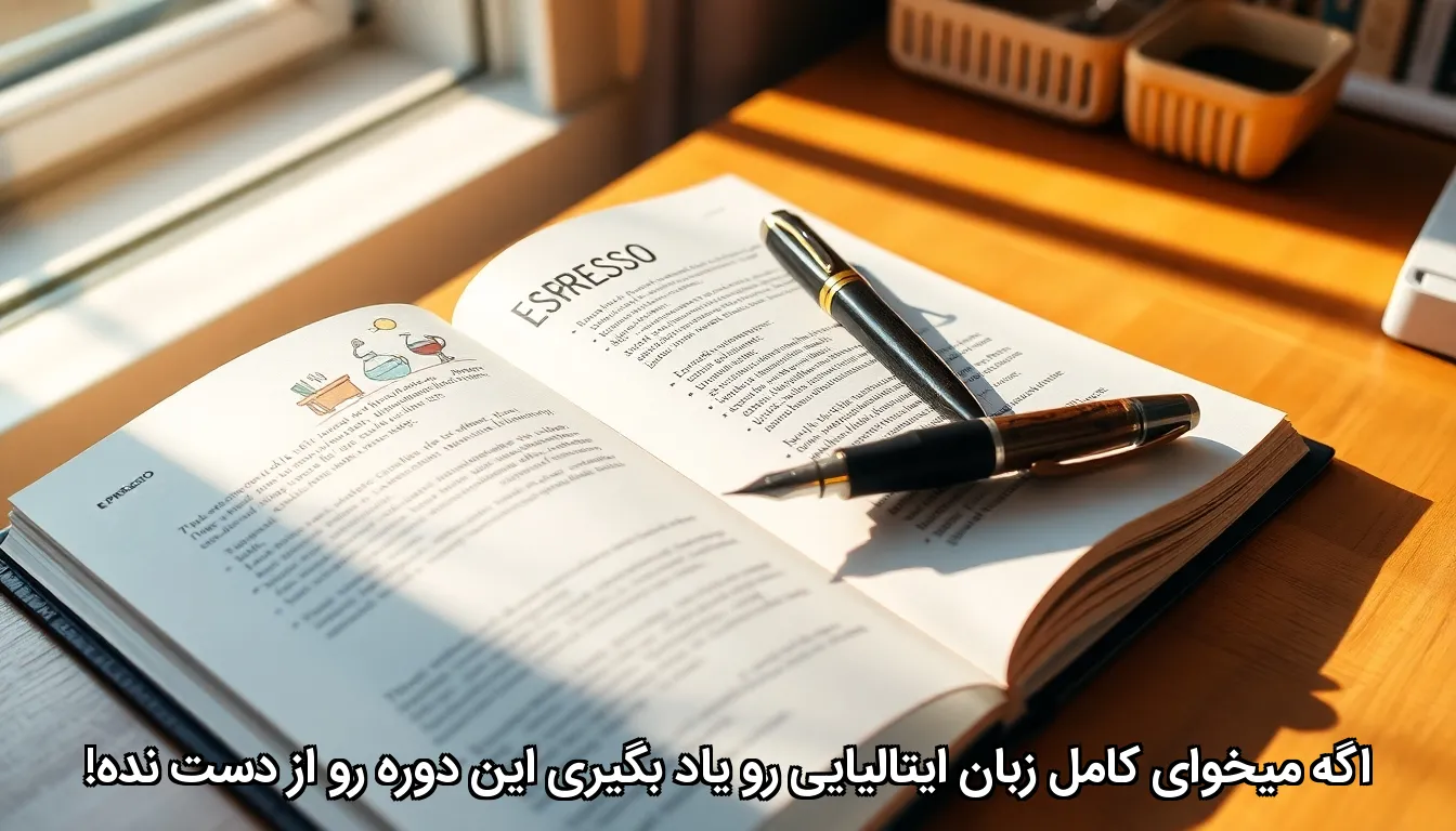 کلاس ایتالیایی: اگه میخوای کامل زبان ایتالیایی رو یاد بگیری این دوره رو از دست نده! 1 7c5e32ab