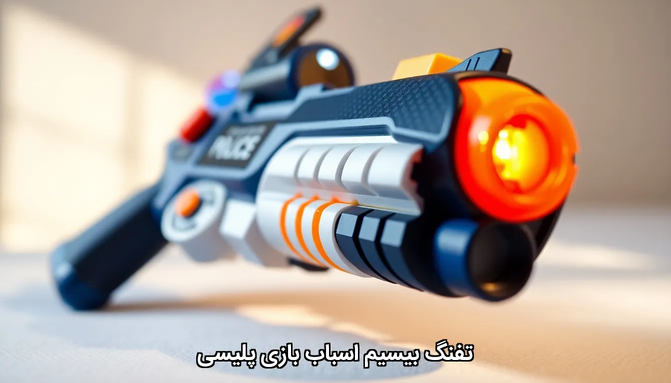 تفنگ بیسیم اسباب بازی پلیسی