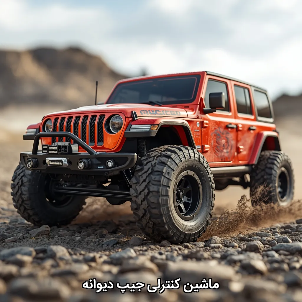 ماشین کنترلی جیپ دیوانه