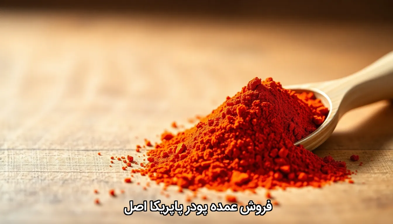 خرید هوشمندانه فروش عمده پودر پاپریکا اصل برای کسب‌و‌کارها