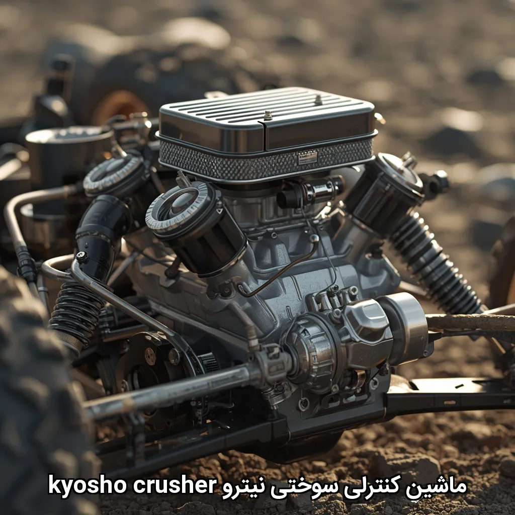 ماشین کنترلی سوختی نیترو kyosho crusher