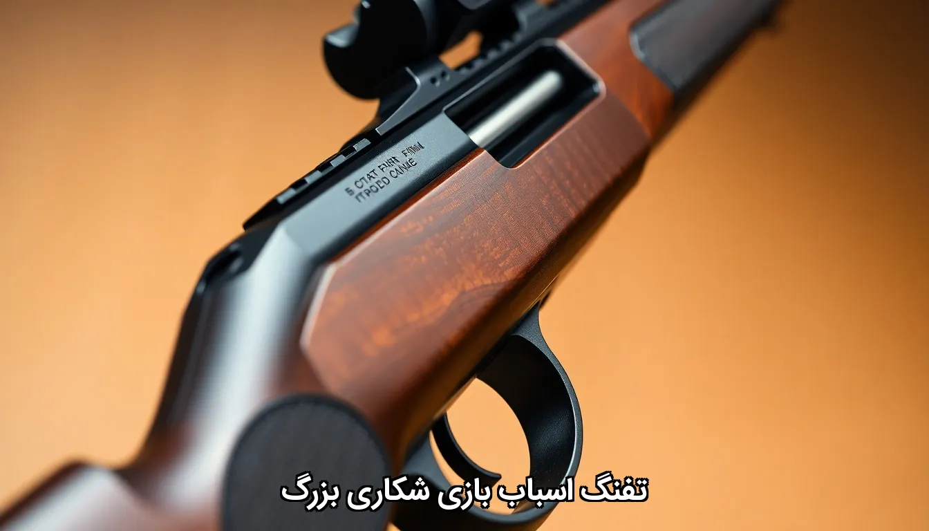تفنگ اسباب بازی شکاری بزرگ