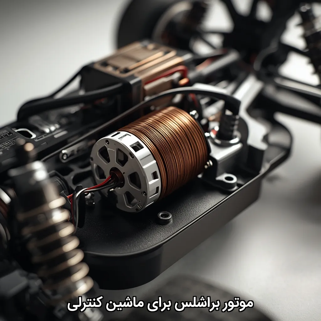 موتور براشلس برای ماشین کنترلی