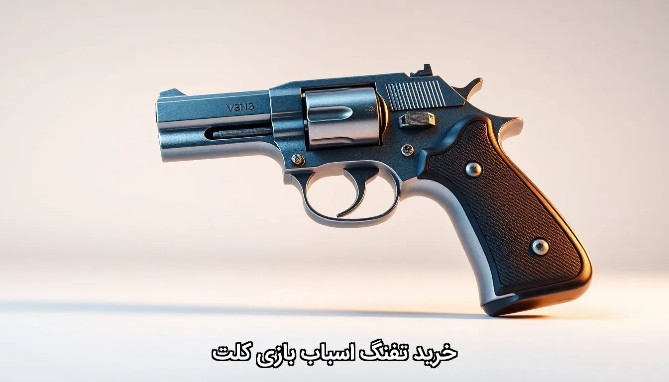 تفنگ اسباب بازی کلت