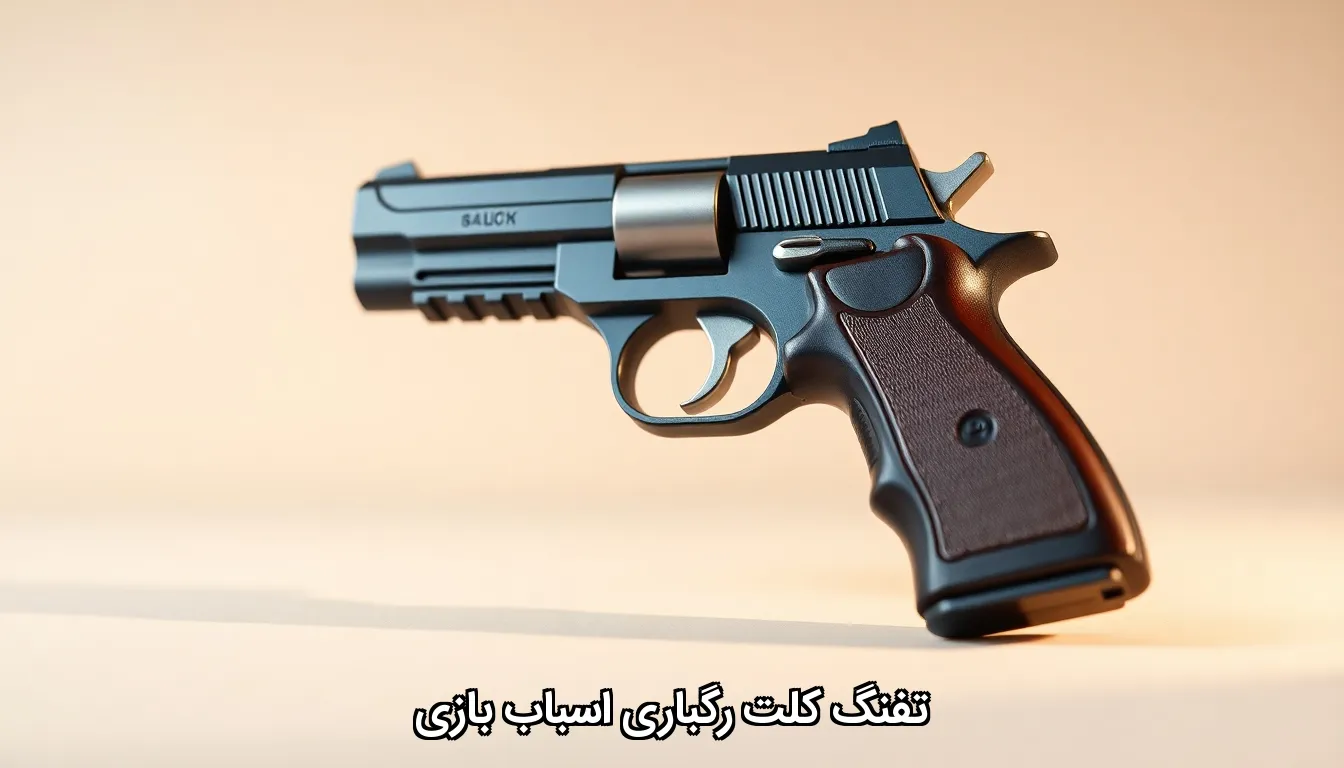 تفنگ کلت رگباری اسباب بازی
