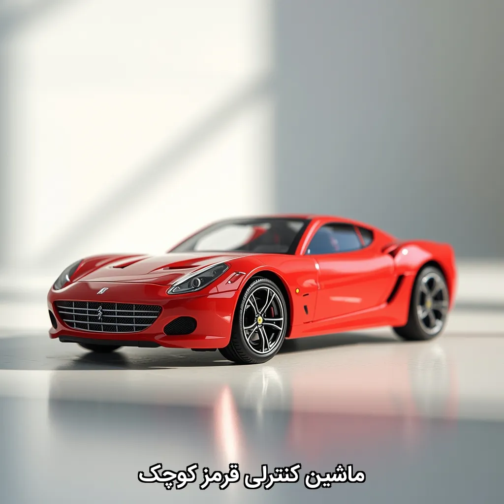 ماشین کنترلی قرمز کوچک
