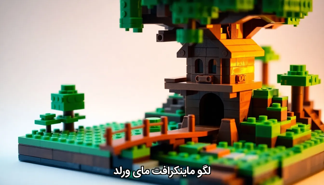لگو ماینکرافت مای ورلد