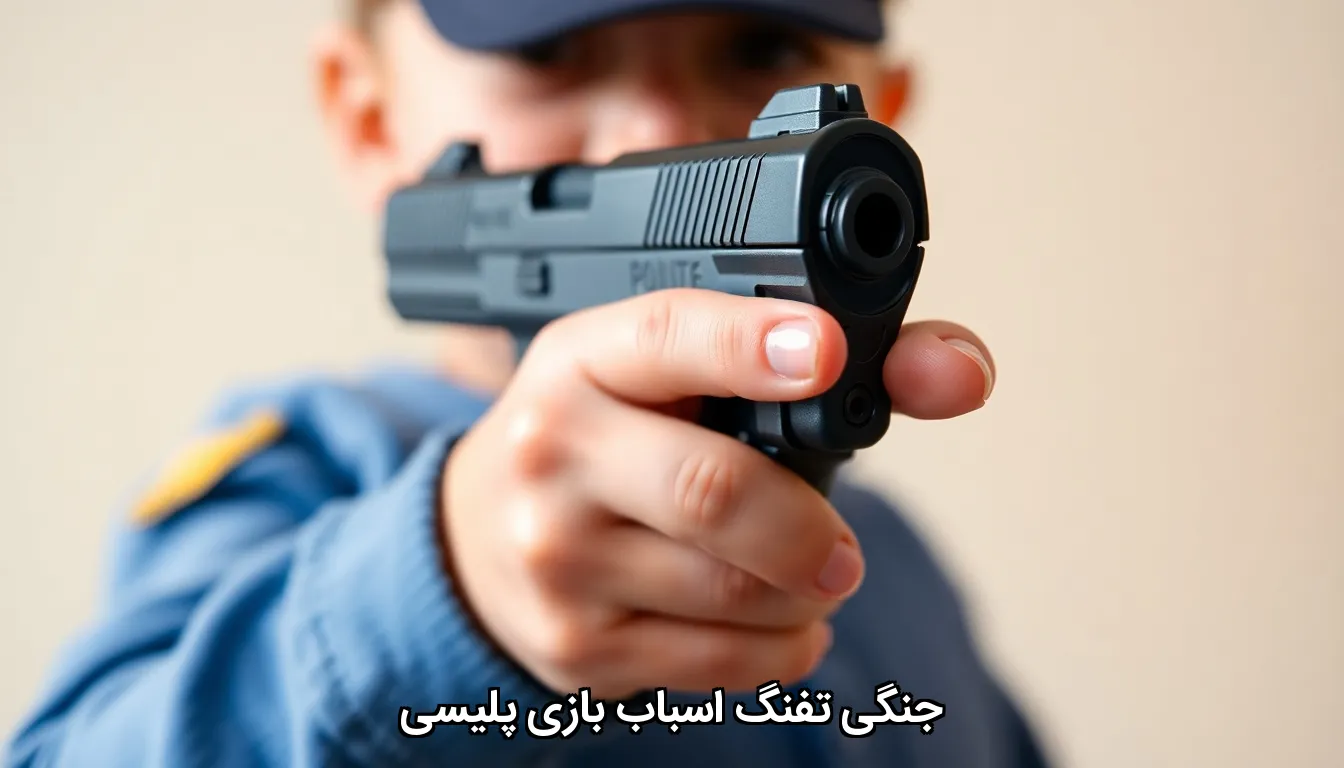 جنگی تفنگ اسباب بازی پلیسی