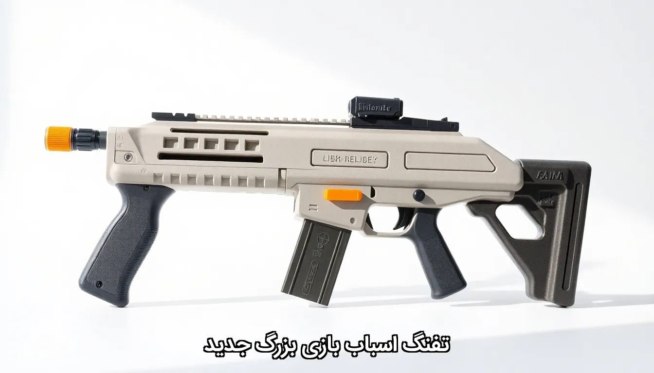 تفنگ اسباب بازی بزرگ جدید