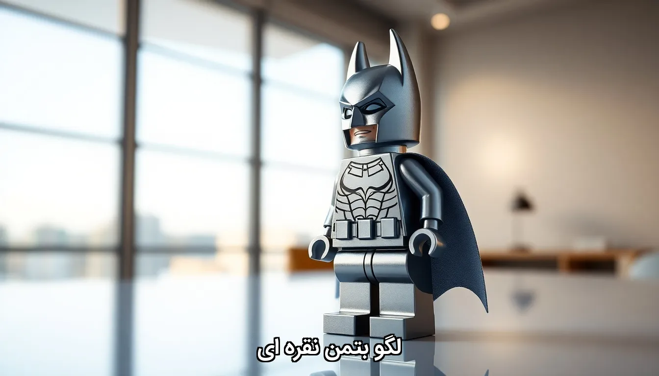 لگو بتمن نقره ای