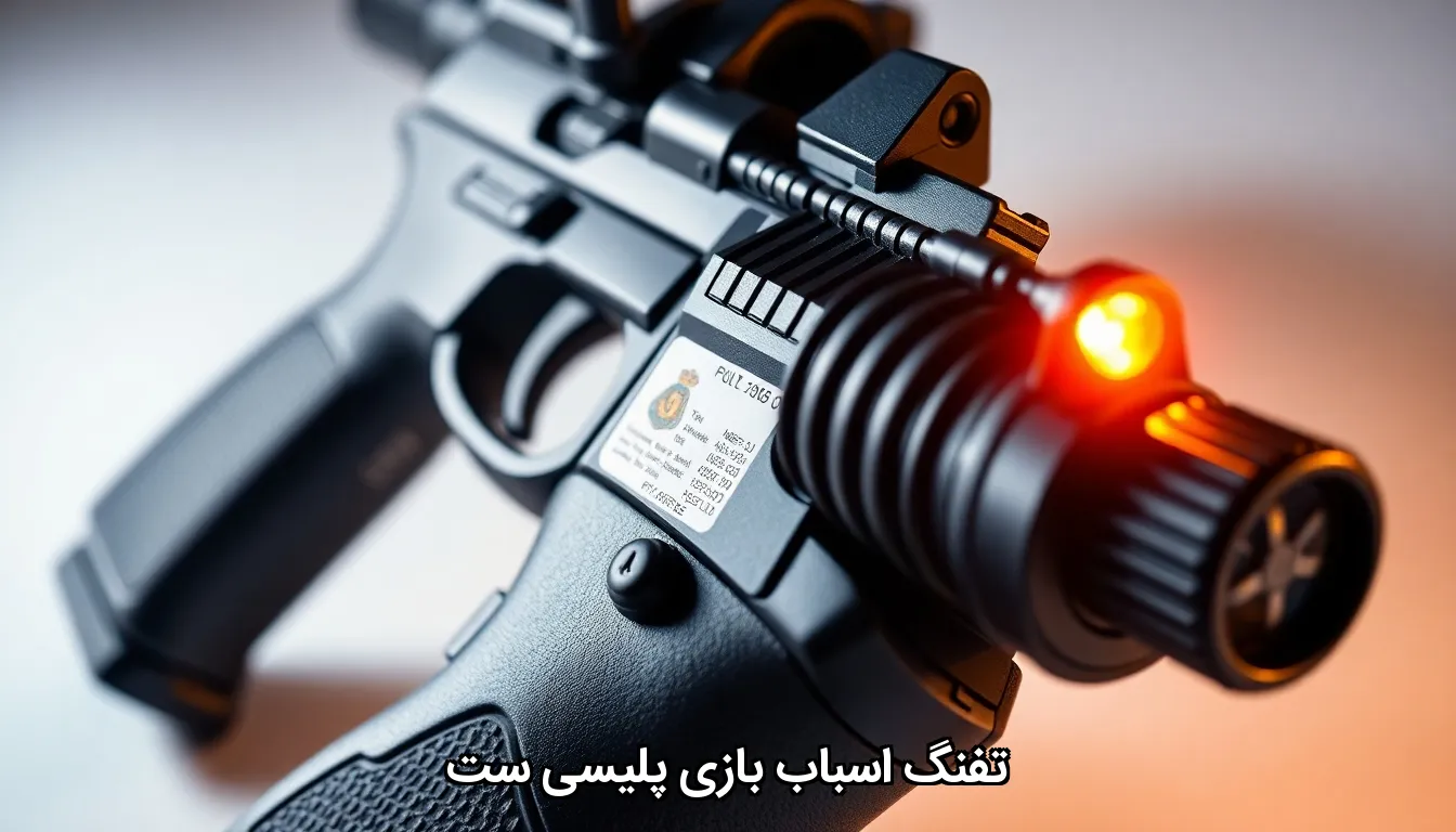 تفنگ اسباب بازی پلیسی ست