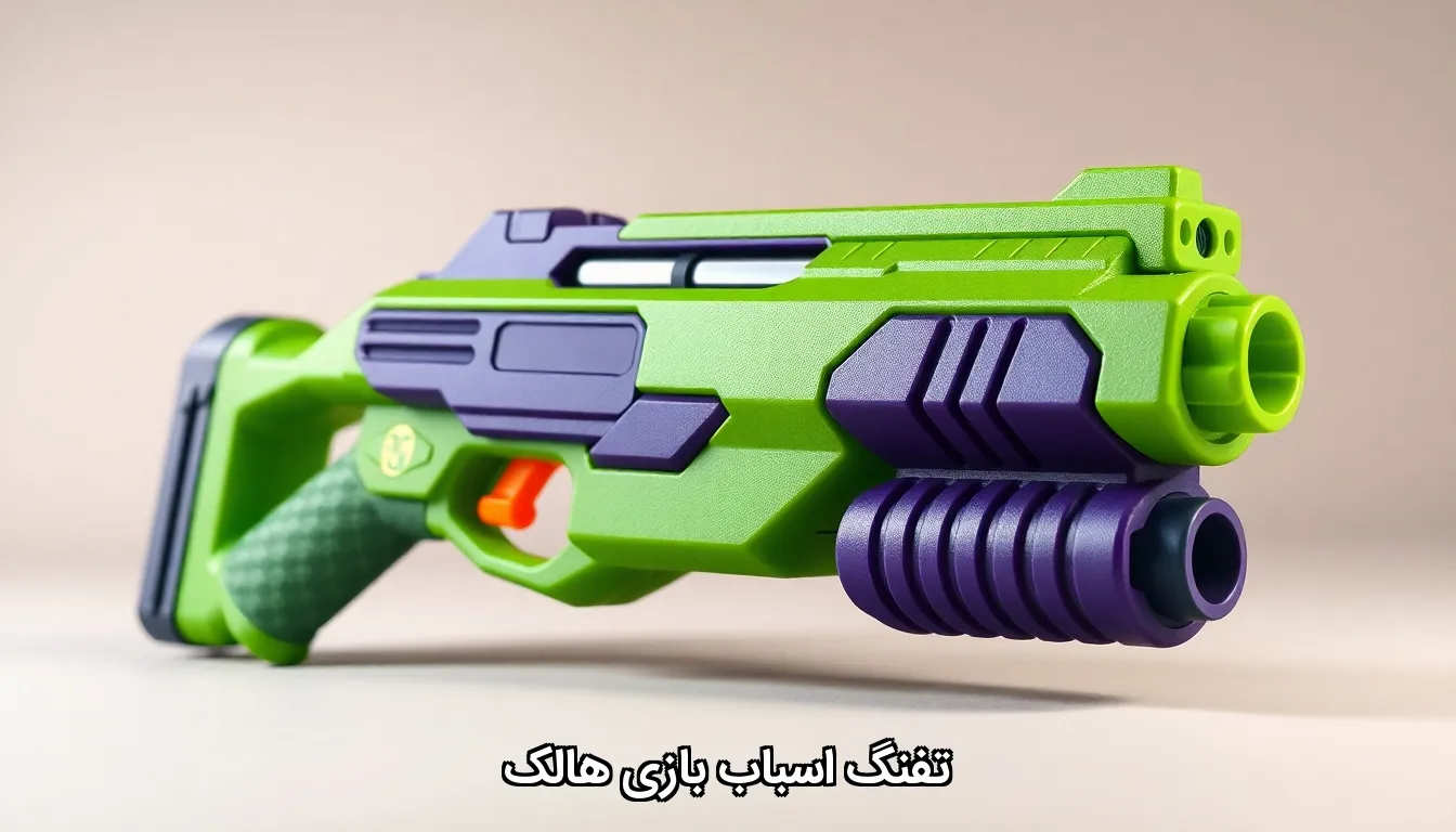 تفنگ اسباب بازی هالک