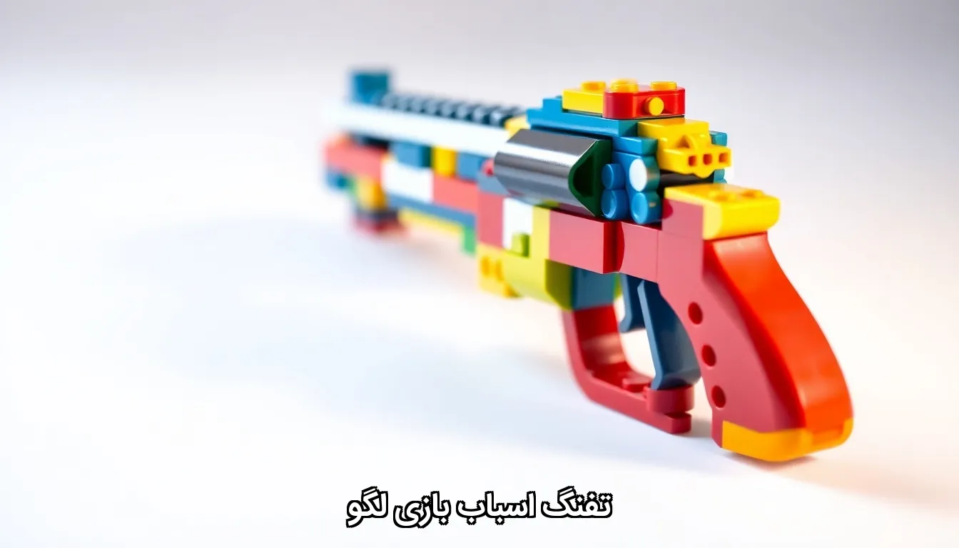 تفنگ اسباب بازی لگو