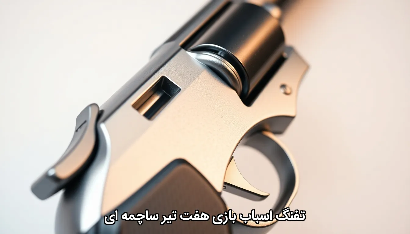 تفنگ اسباب بازی هفت تیر ساچمه ای