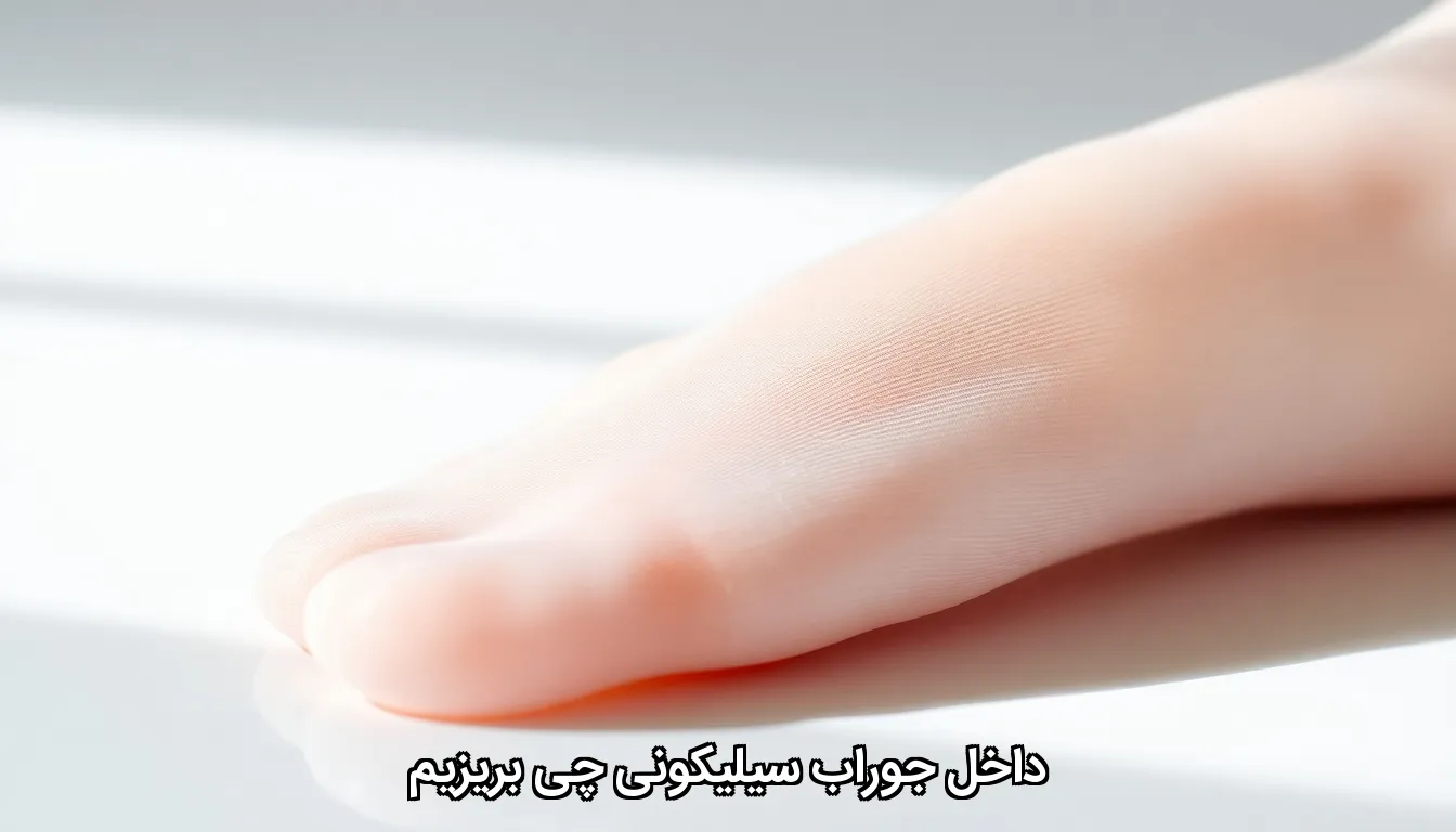 داخل جوراب سیلیکونی چی بریزیم