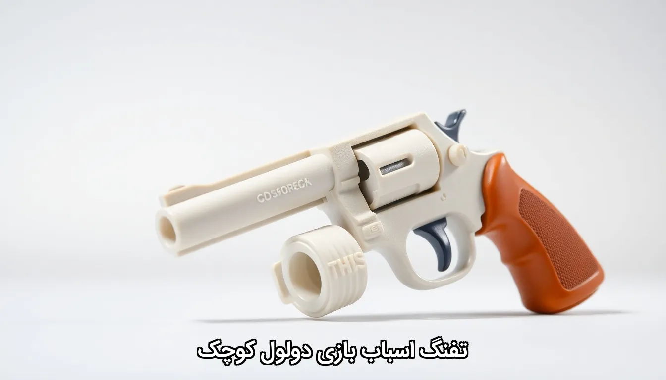 تفنگ اسباب بازی دولول کوچک