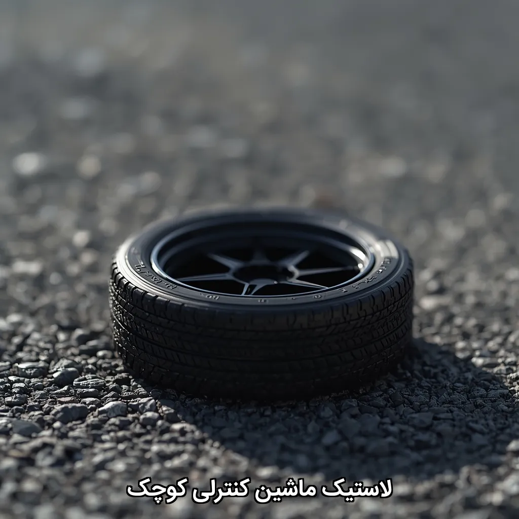 لاستیک ماشین کنترلی کوچک
