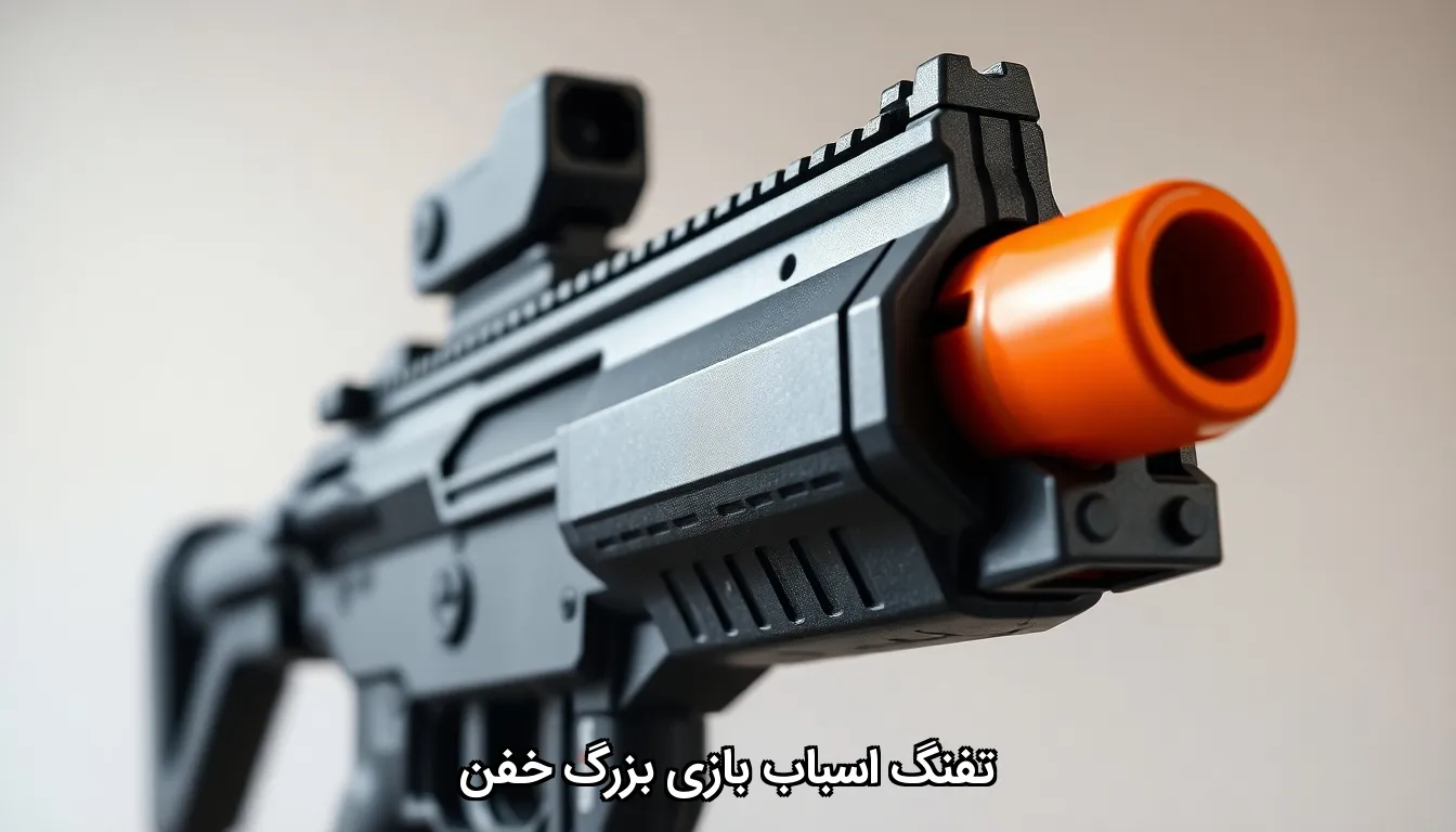 تفنگ اسباب بازی بزرگ خفن