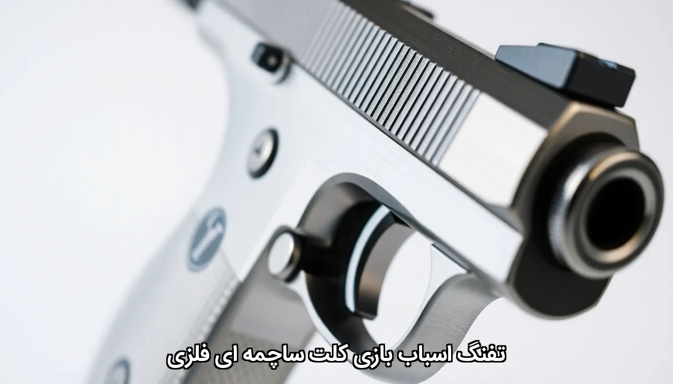 تفنگ اسباب بازی کلت ساچمه ای فلزی