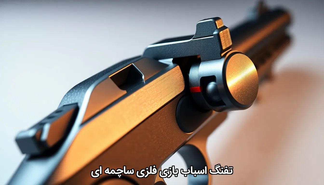 تفنگ اسباب بازی فلزی ساچمه ای