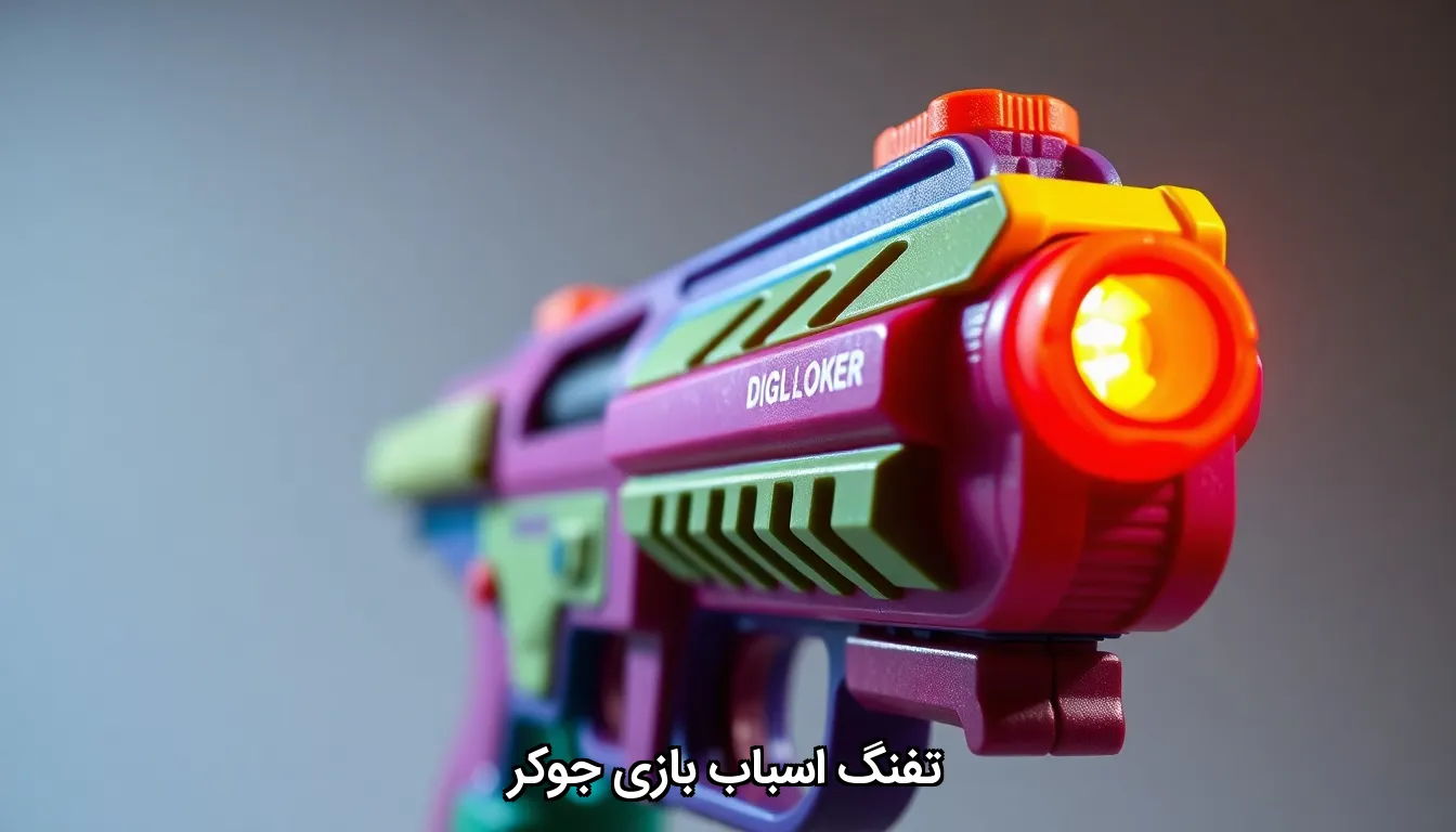 تفنگ اسباب بازی جوکر