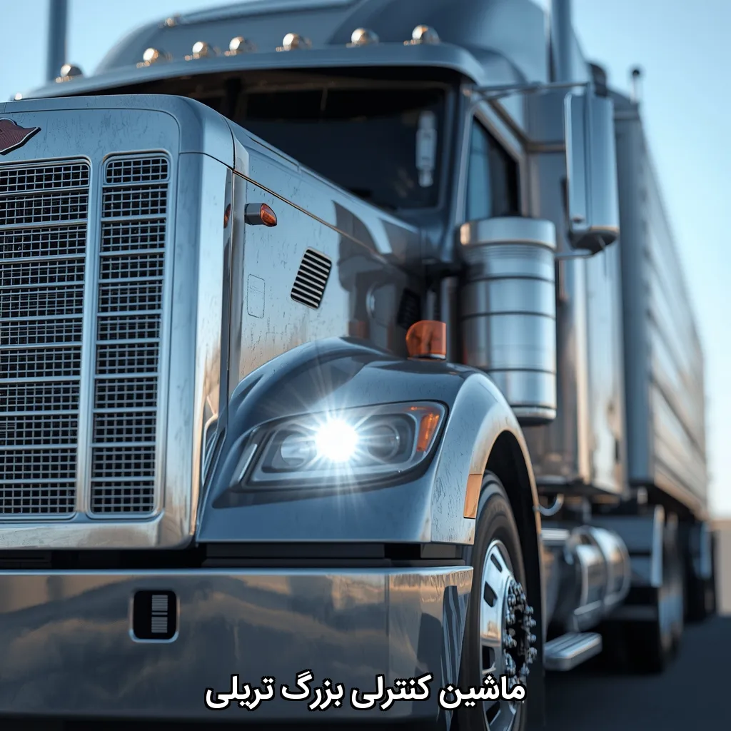 ماشین کنترلی بزرگ تریلی