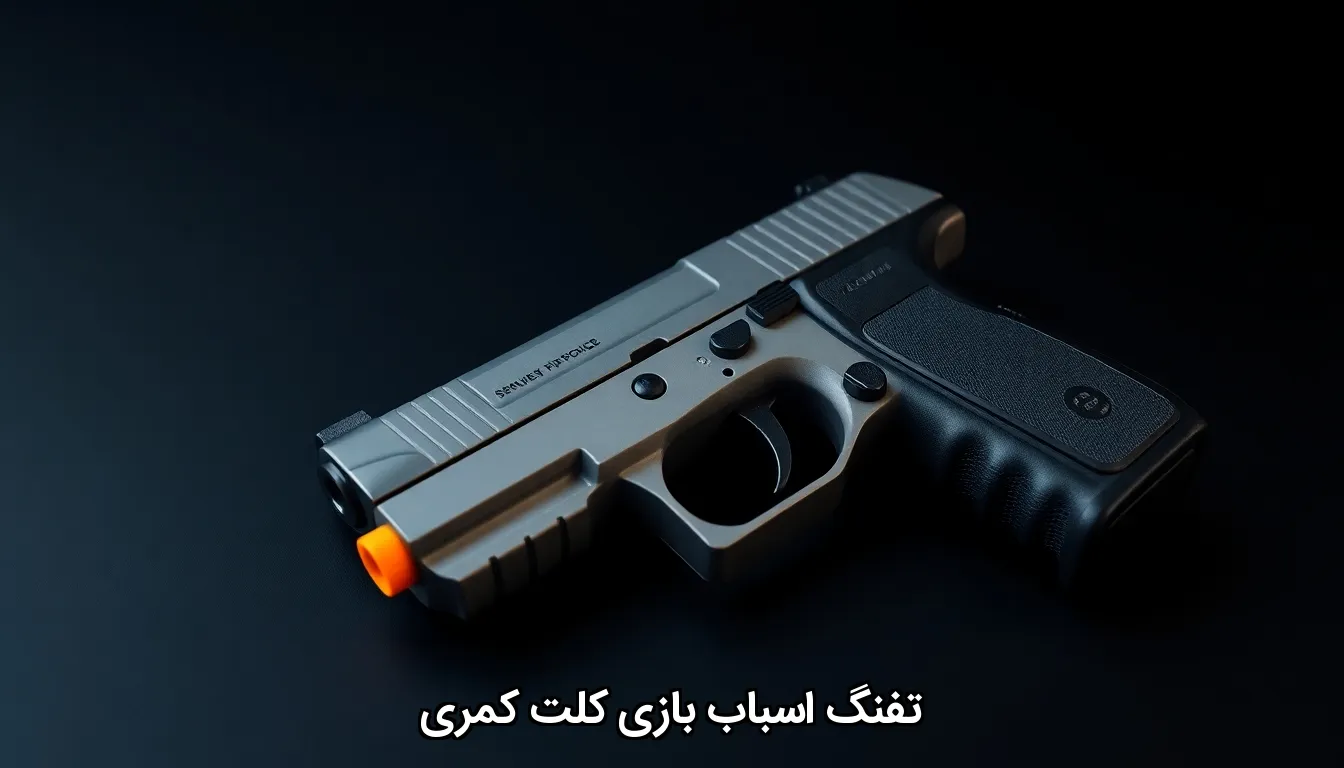تفنگ اسباب بازی کلت کمری