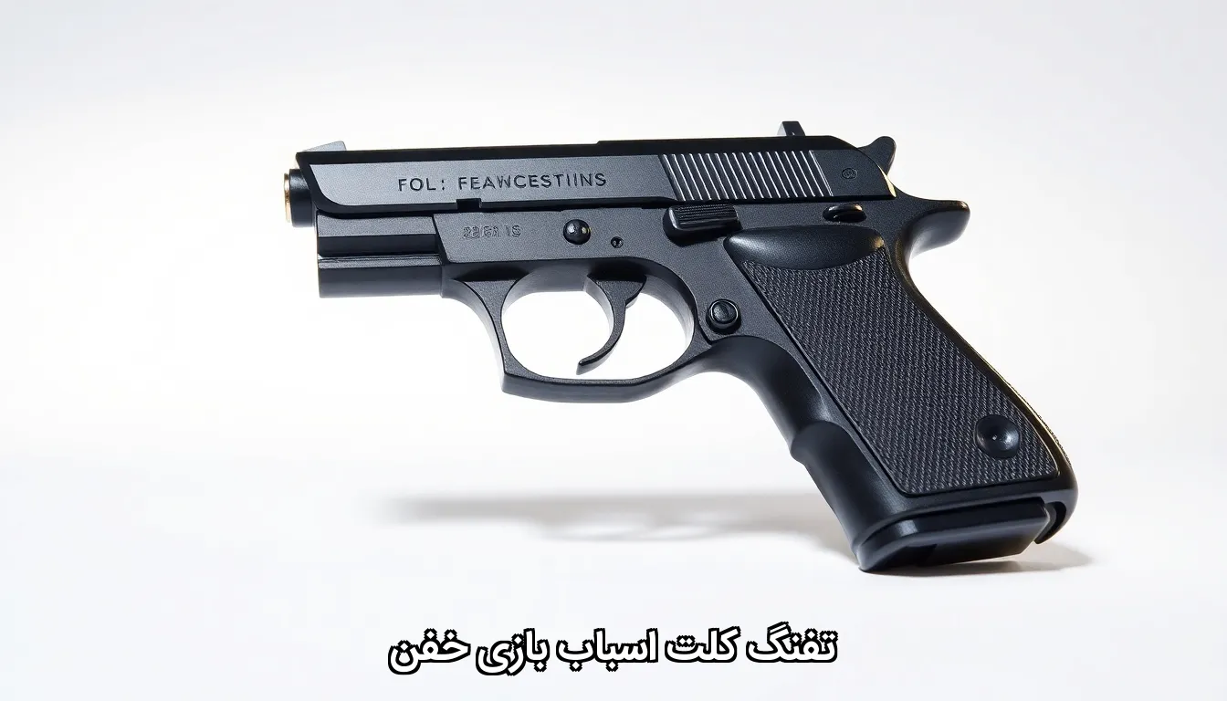 تفنگ کلت اسباب بازی خفن