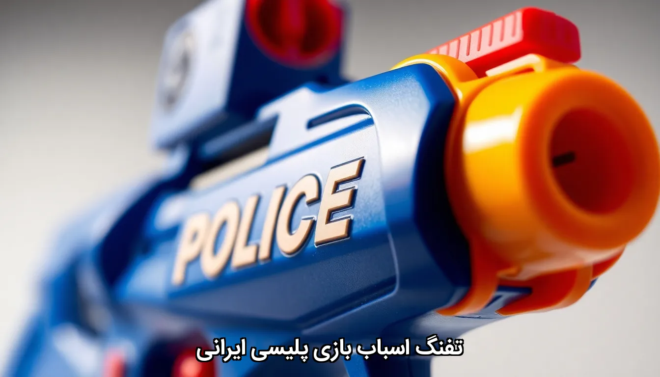 تفنگ اسباب بازی پلیسی ایرانی