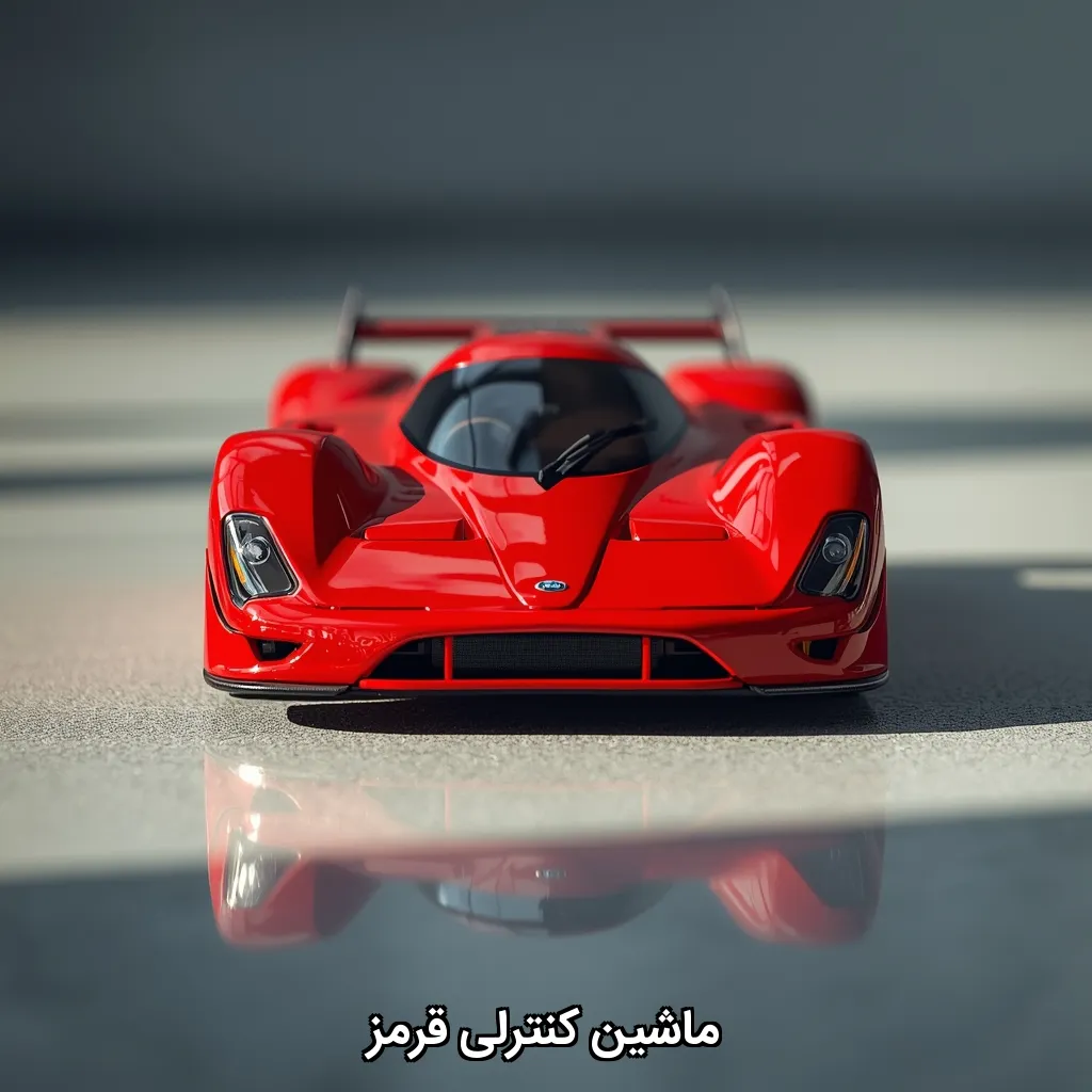 ماشین کنترلی قرمز