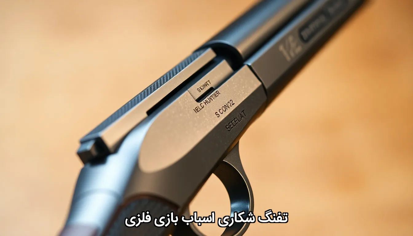تفنگ شکاری اسباب بازی فلزی