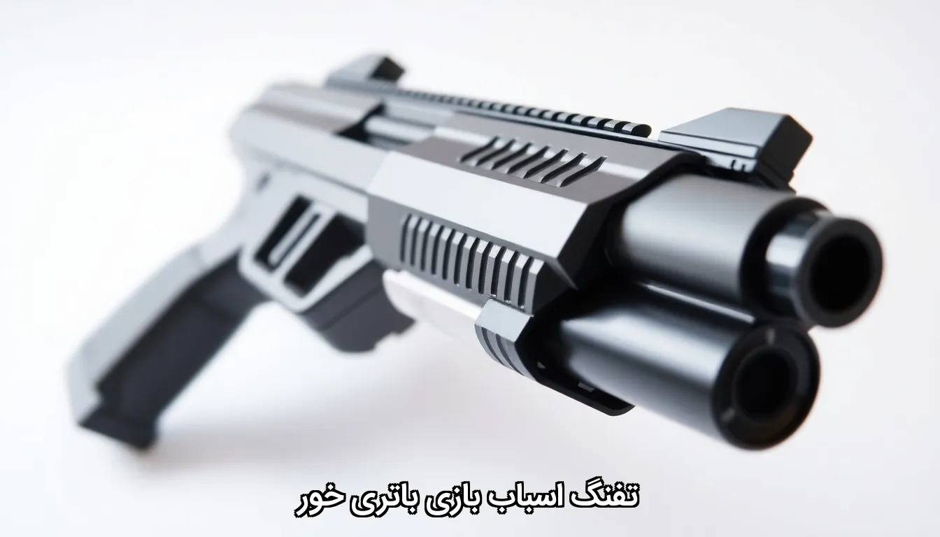 تفنگ اسباب بازی باتری خور