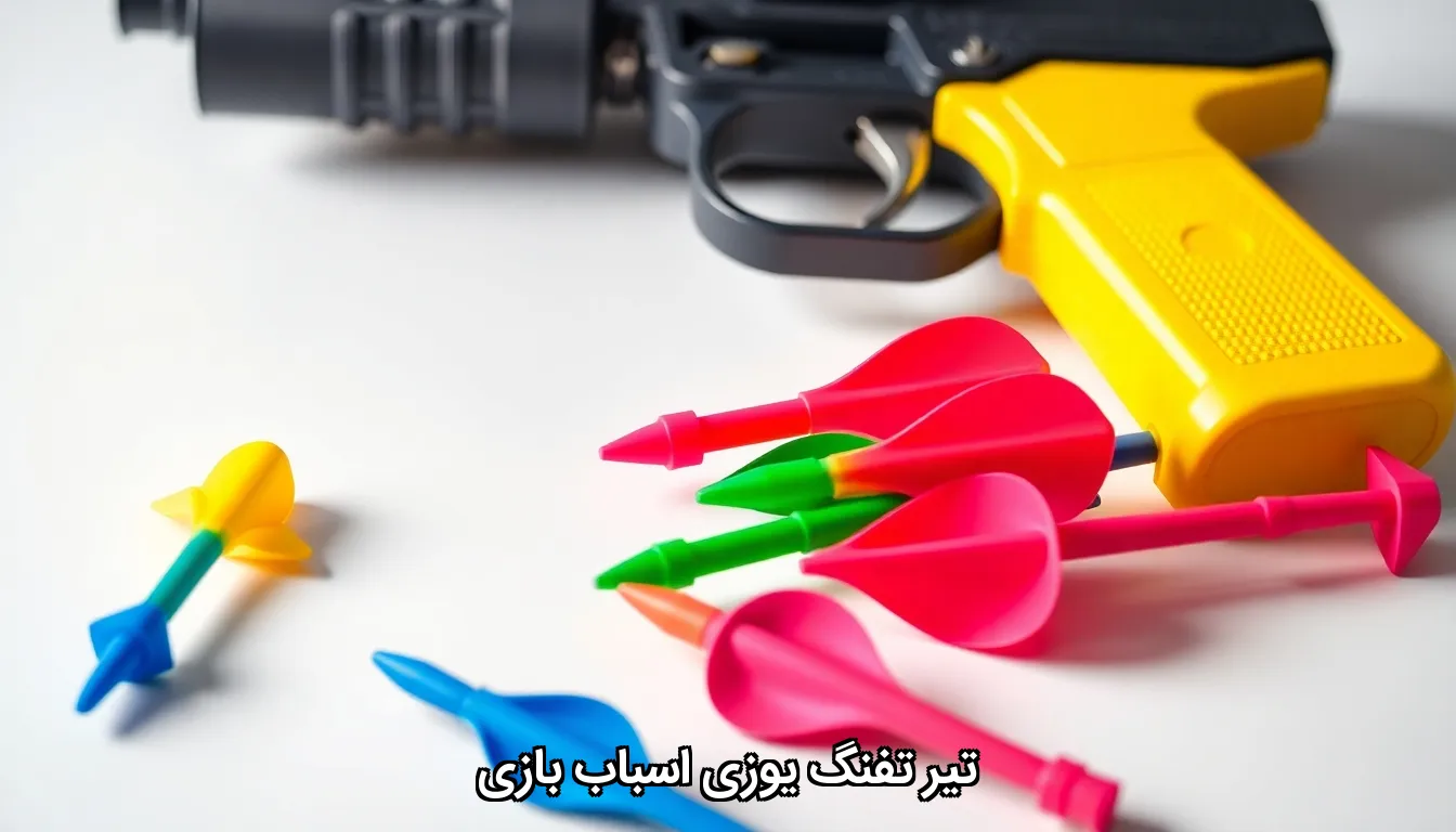 تیر تفنگ یوزی اسباب بازی