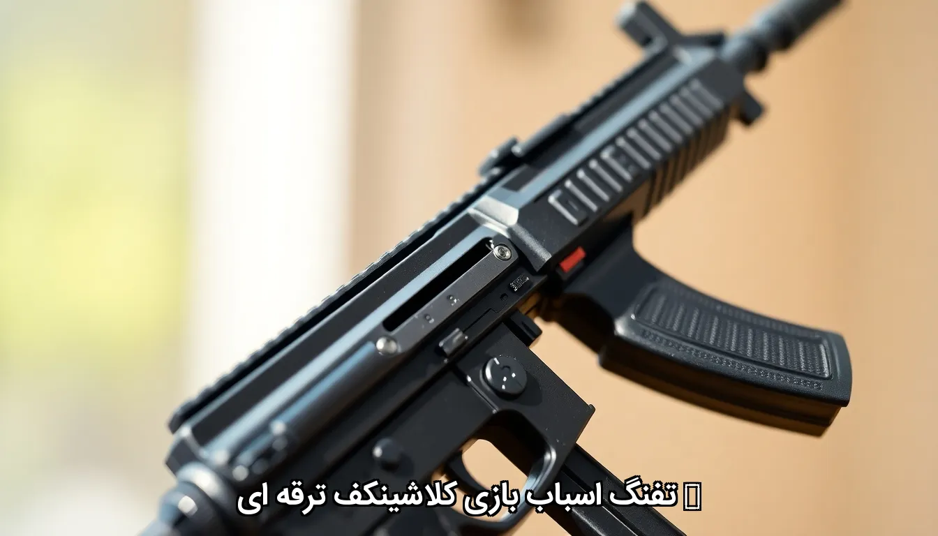تفنگ اسباب بازی کلاشینکف ترقه ای