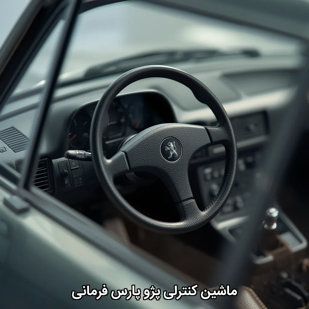 ماشین کنترلی پژو پارس فرمانی
