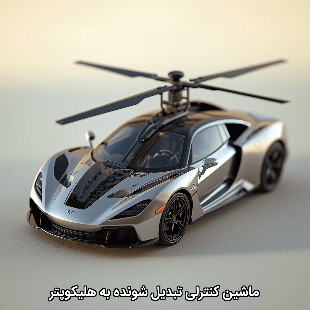 ماشین کنترلی تبدیل شونده به هلیکوپتر