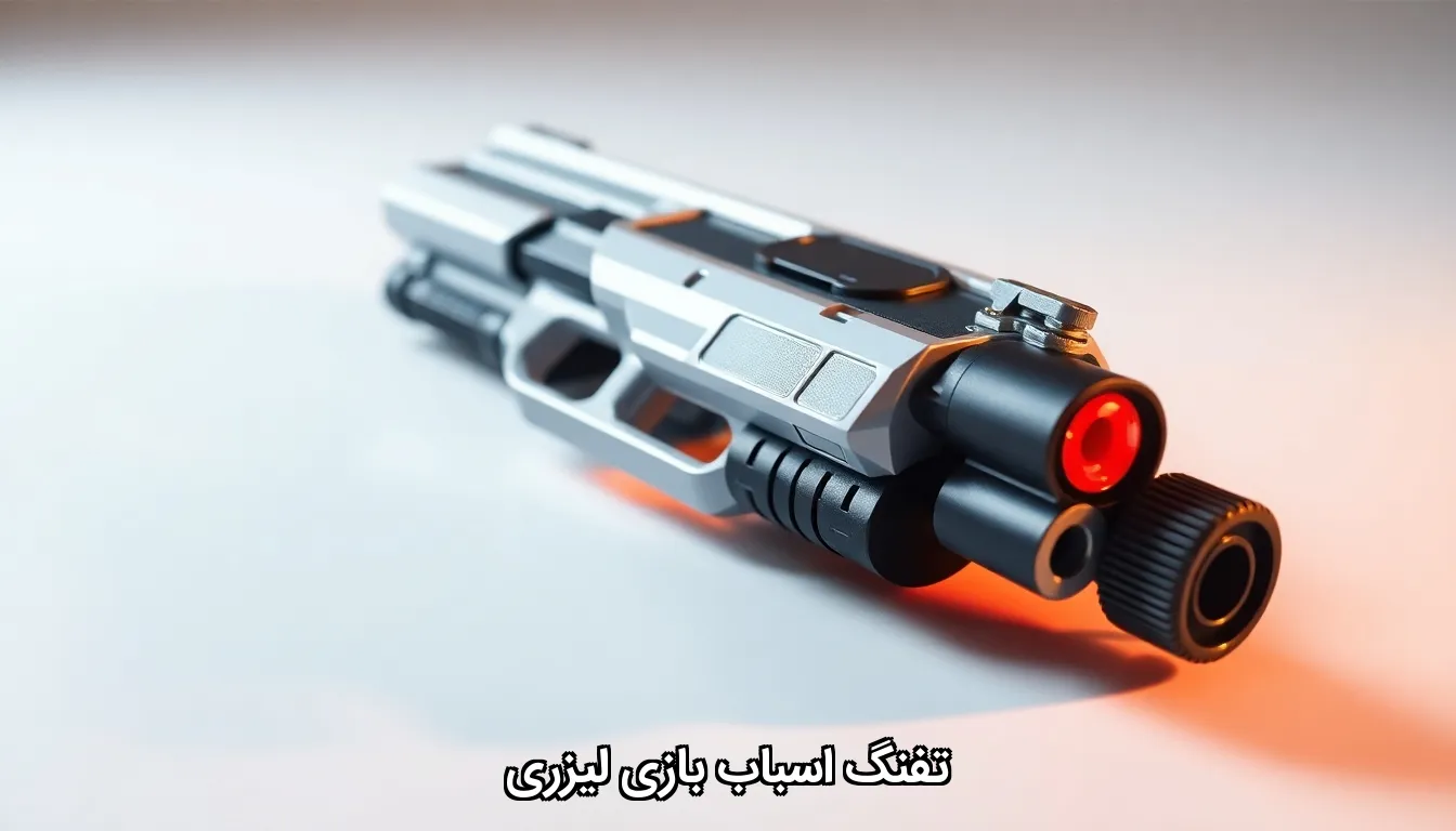 تفنگ اسباب بازی لیزری