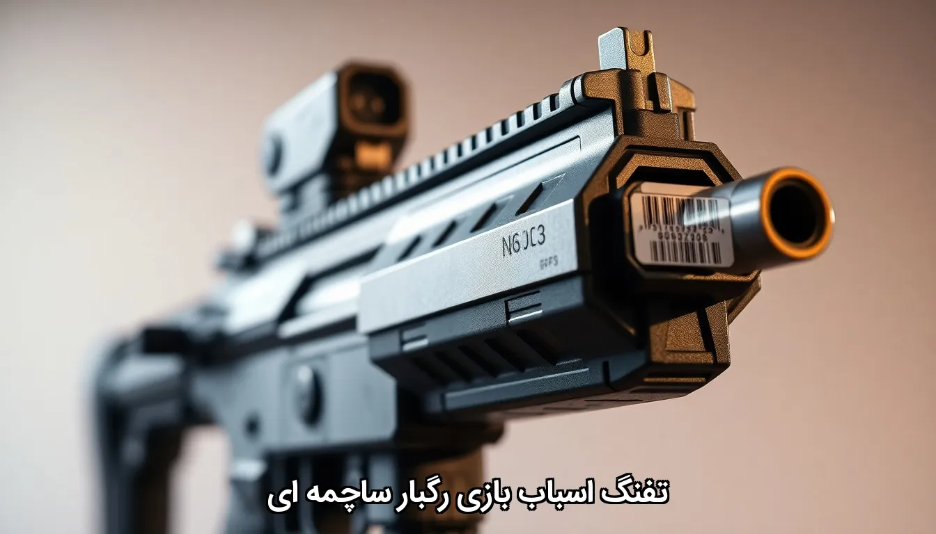 تفنگ اسباب بازی رگبار ساچمه ای