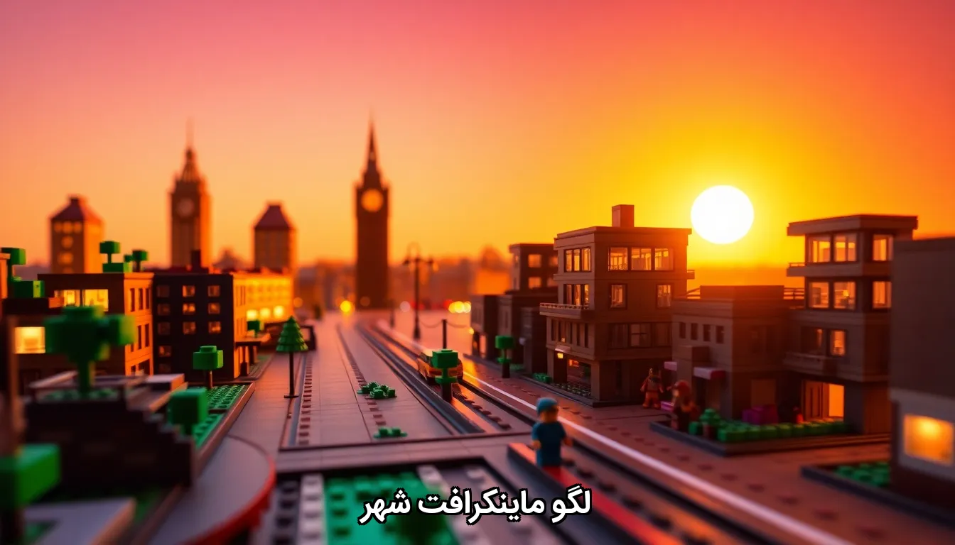 لگو ماینکرافت شهر