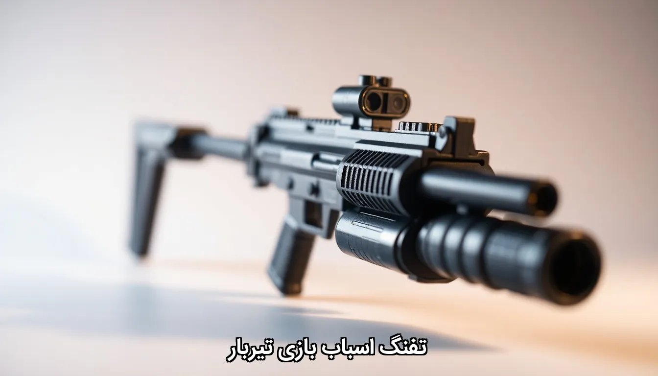 تفنگ اسباب بازی تیربار