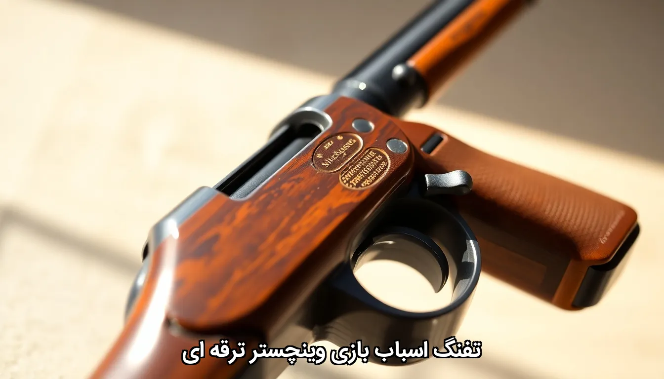 تفنگ اسباب بازی وینچستر ترقه ای