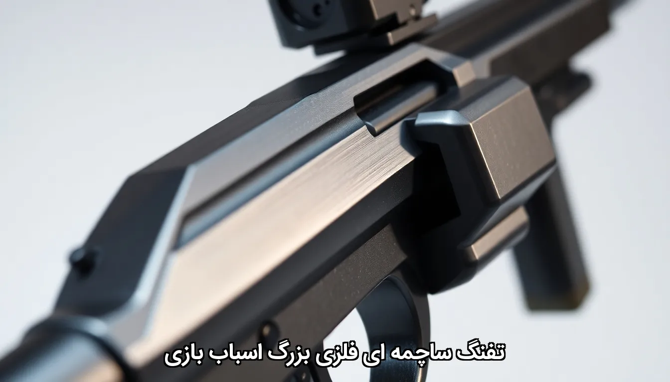 تفنگ ساچمه ای فلزی بزرگ اسباب بازی