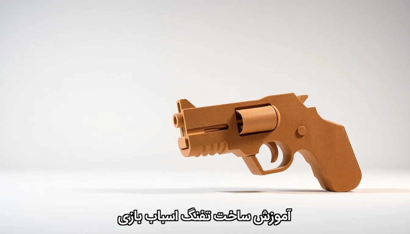 آموزش ساخت تفنگ اسباب بازی