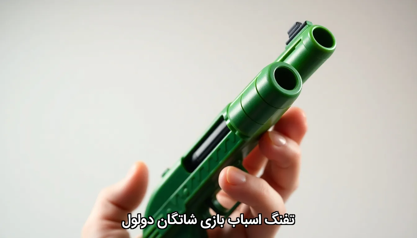 تفنگ اسباب بازی شاتگان دولول