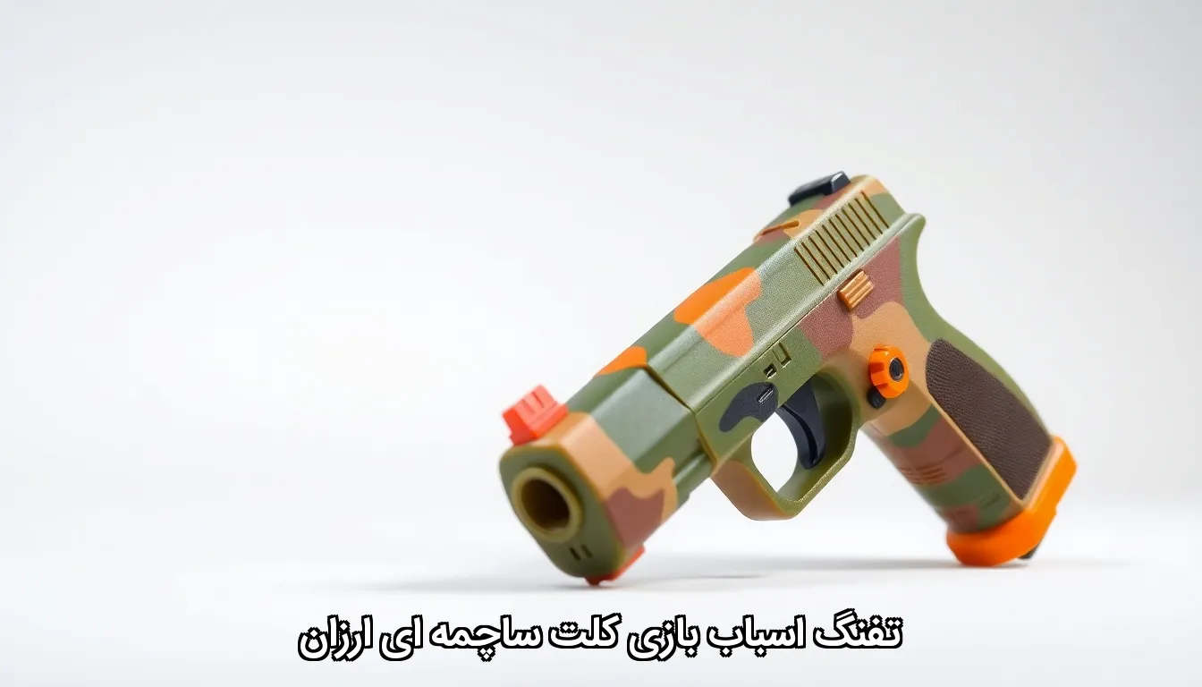 تفنگ اسباب بازی کلت ساچمه ای ارزان