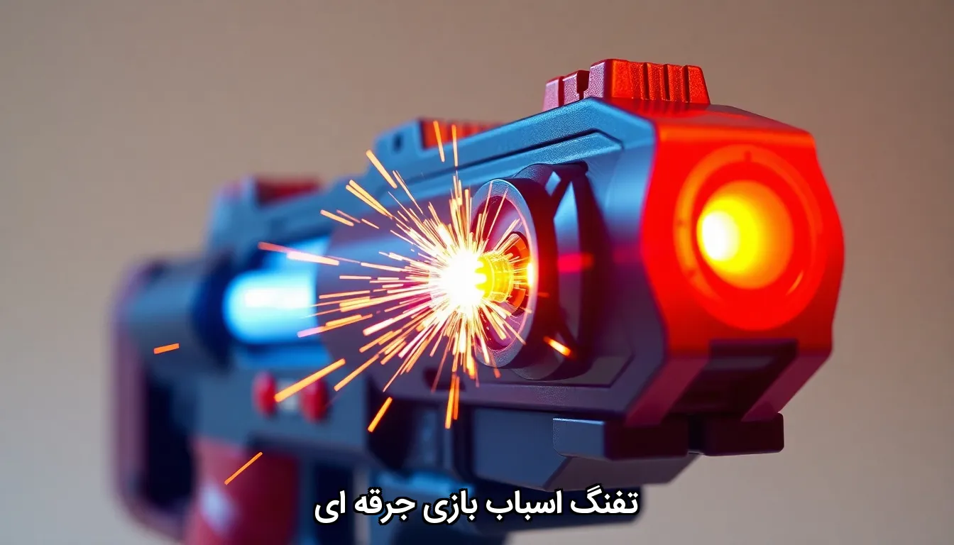 تفنگ اسباب بازی جرقه ای