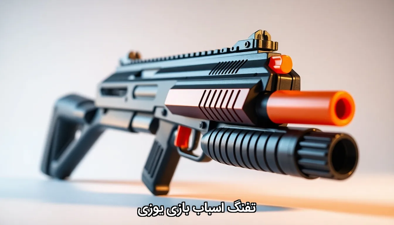 تفنگ اسباب بازی یوزی