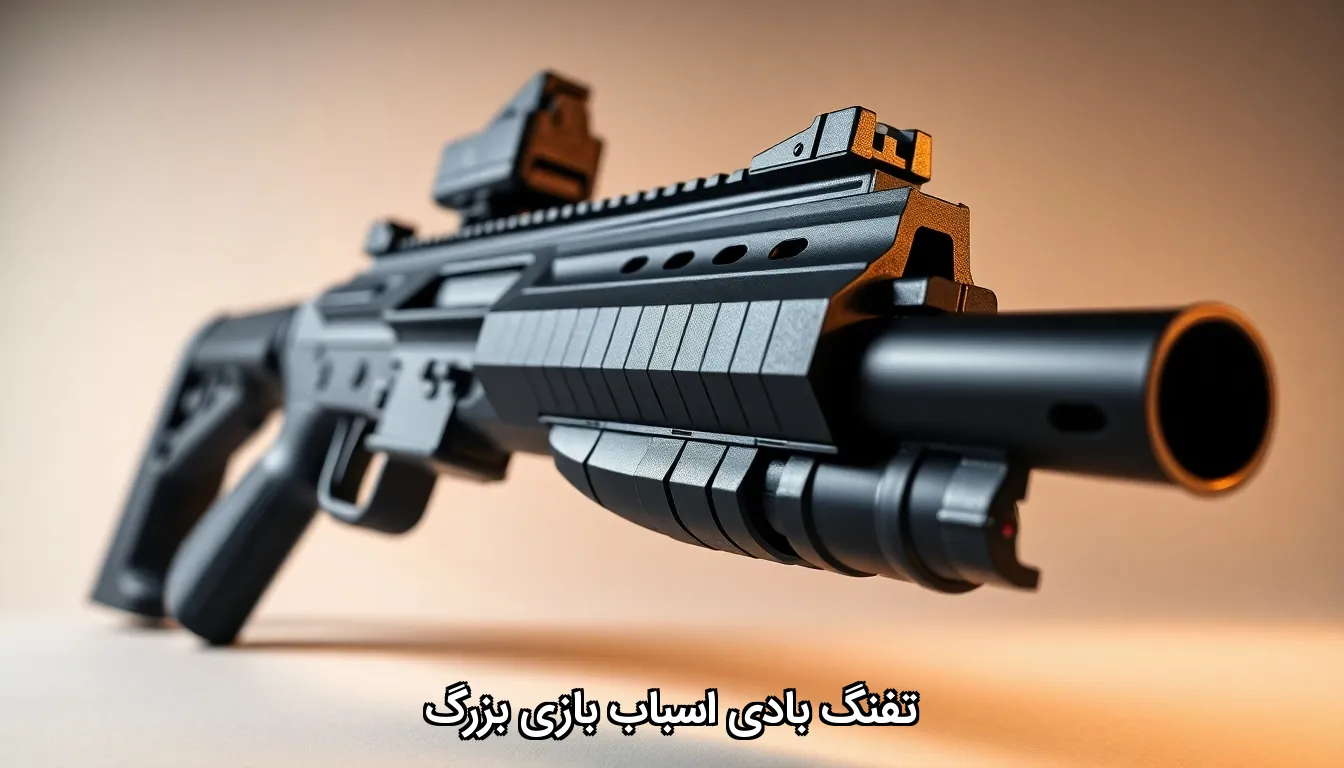 تفنگ بادی اسباب بازی بزرگ