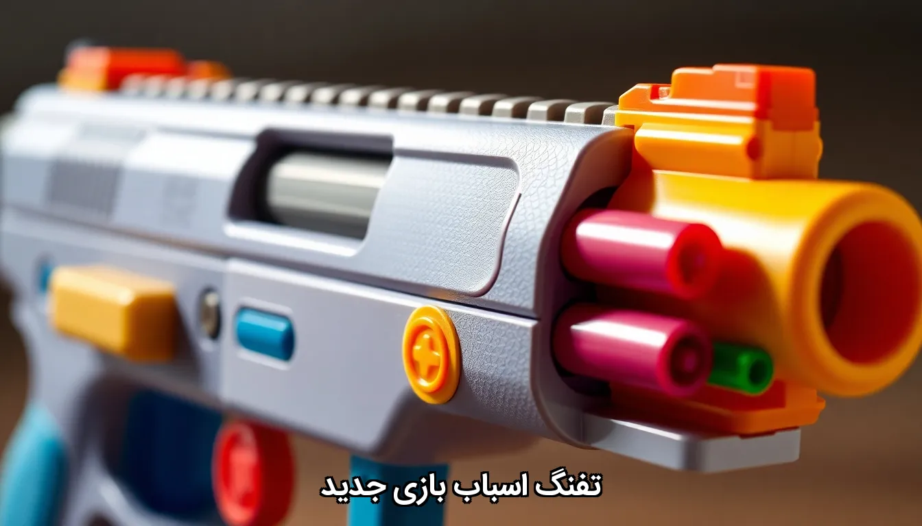 تفنگ اسباب بازی جدید